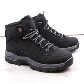 Isolierte Winterstiefel für Herren, schwarz 1