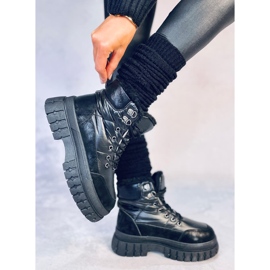 Renn Schwarze Schneestiefel für Damen 2