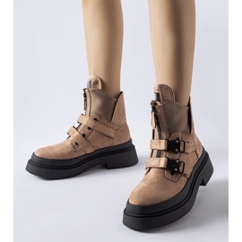 Braune Glen-Plateau-Stiefeletten 1