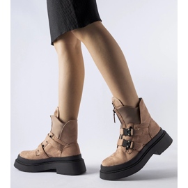 Braune Glen-Plateau-Stiefeletten 2