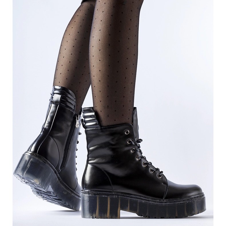 Schwarze isolierte klassische Aldino-Stiefeletten 1