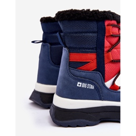 Isolierte Schneestiefel für Kinder mit Reißverschluss, Marineblau, Big Star MM374194 3