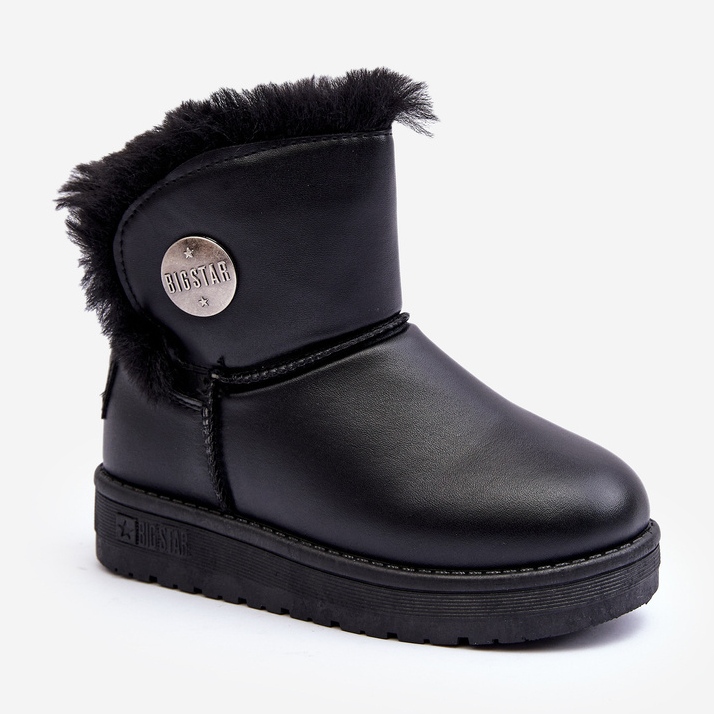 Kinder-Schneestiefel mit Fellfutter Schwarz Big Star MM374082 1