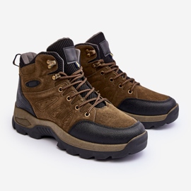 Herren-Wanderschuhe Trappers Dunkelgrün Fontanoe 2