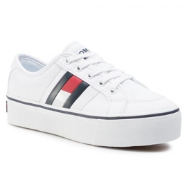 Tommy Hilfiger Tommy Jeans Flatform Flag Sneaker EN0EN00944-YBR weiß 1