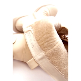 Seastar Beigefarbene Bergdis-Schnürstiefel, isolierte Overknee-Overknee-Stiefel 2