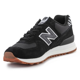 New Balance WL574XB2 Damen Sportschuhe, schwarz 2