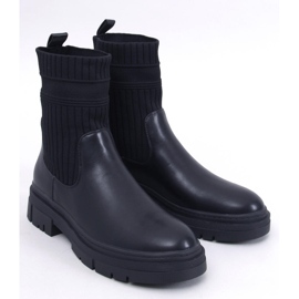 Stiefeletten mit flexiblem Obermaterial Demus Black schwarz 1
