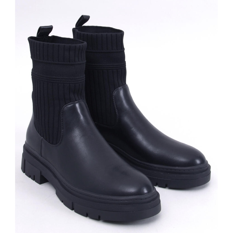 Stiefeletten mit flexiblem Obermaterial Demus Black schwarz 1