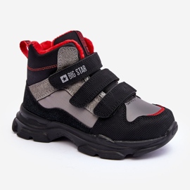 Isolierte Schneestiefel für Kinder, Grau, Big Star MM374170 1