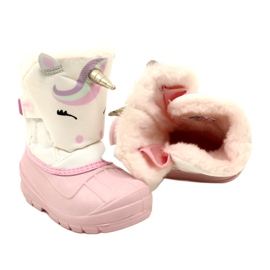 Befado Kinderschuhe Schneestiefel 160P013 rosa 4