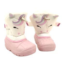 Befado Kinderschuhe Schneestiefel 160P013 rosa 5