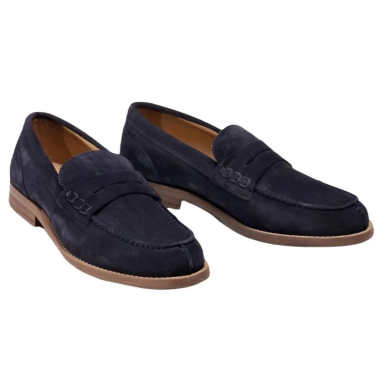 Tommy Hilfiger Wildleder Loafer M FM0FM02867 Schuhe blau 1