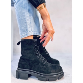 Dazy Black Wildleder-Arbeiter schwarz 1