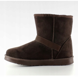 Emusy für Damen mit Fransen K1661504 Kastanienbraun 1