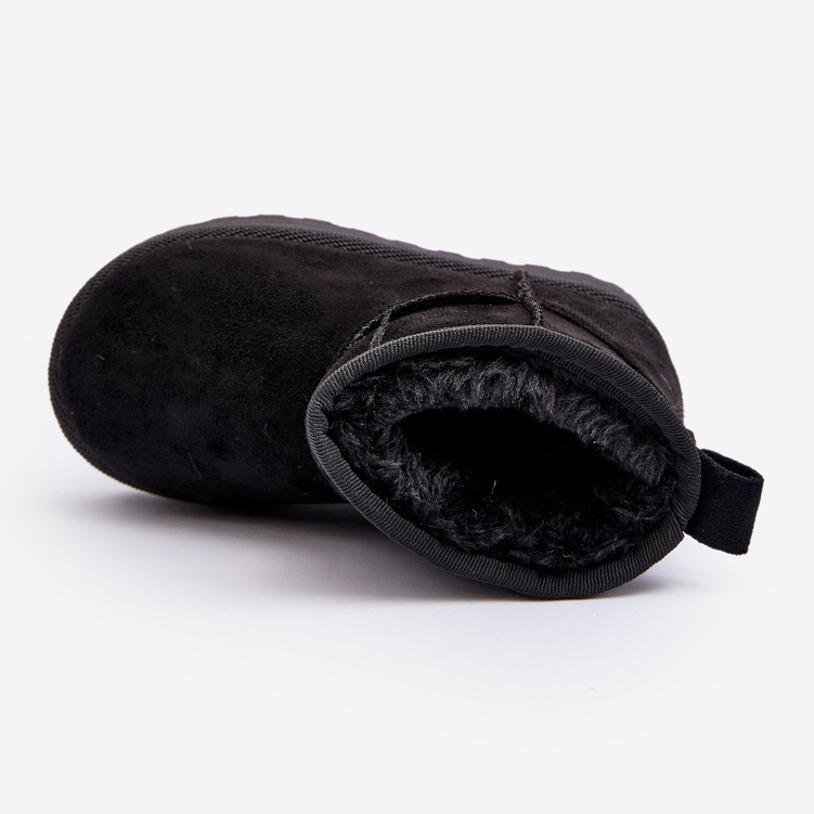 Isolierte schwarze Schneestiefel für Kinder von Nallita 1