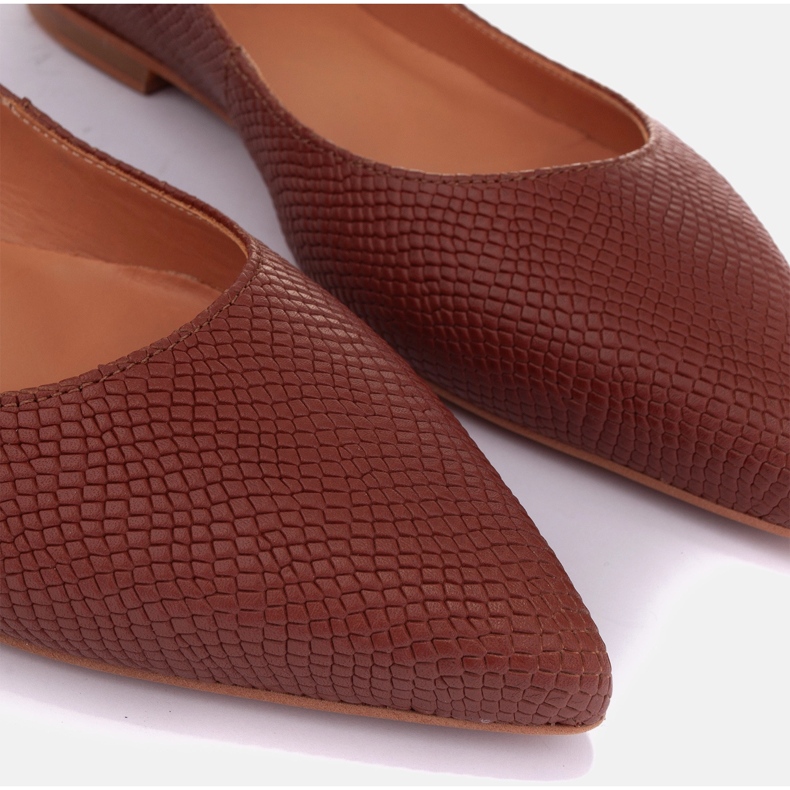 Marco Shoes Dezente Ballerinas braun 2