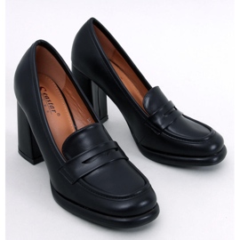 Trevia Schwarze Stiletto-Pumps 1