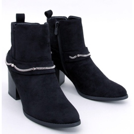 Athing Schwarze Wildleder-Stiefeletten 1