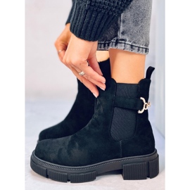 Chelsea-Stiefel für Damen Chance Schwarz 1