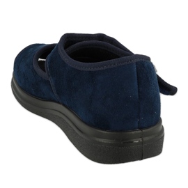 Befado Herrenschuhe PU 989M004 blau 4