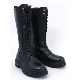 Schwarze Schnürstiefel von Spear 1