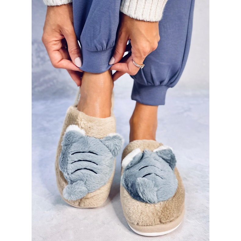 Damenhausschuhe Pearl Beige 1