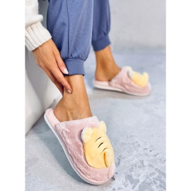 Damenhausschuhe Perlrosa 1