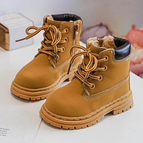 Camel Bansi Trapper-Stiefel mit Reißverschluss für Kinder braun 1