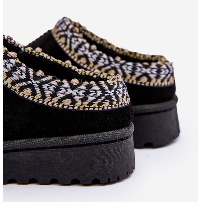 Isolierte Hausschuhe für Kinder, Schwarz Olivane 1