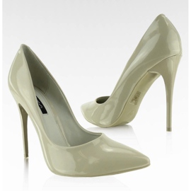 Glatt lackierte Pins E396 Olive mehrfarbig grün 1