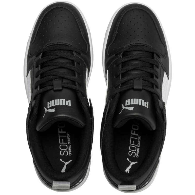 Puma Rebound Layup Lo Sl Kinderschuhe Schwarz 370490 02 1