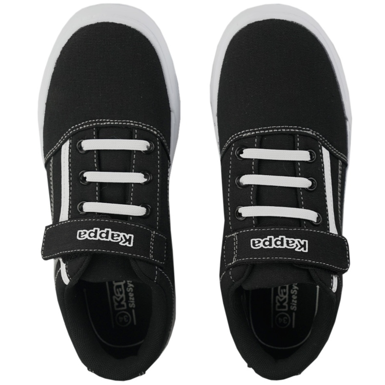 Kappa Chose Sun K Kinderschuhe Schwarz und Weiß 260691K 1110 1