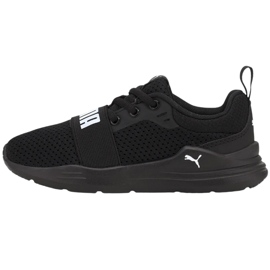 Puma Wired Run Kinderschuhe schwarz 374216 01 1
