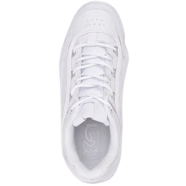 Kappa Rave Gc Damenschuhe Weiß und Silber 242681GC 1010 1