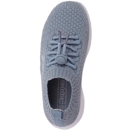 Kappa Sneem K Kinderschuhe grau 260967K 6510 blau 2