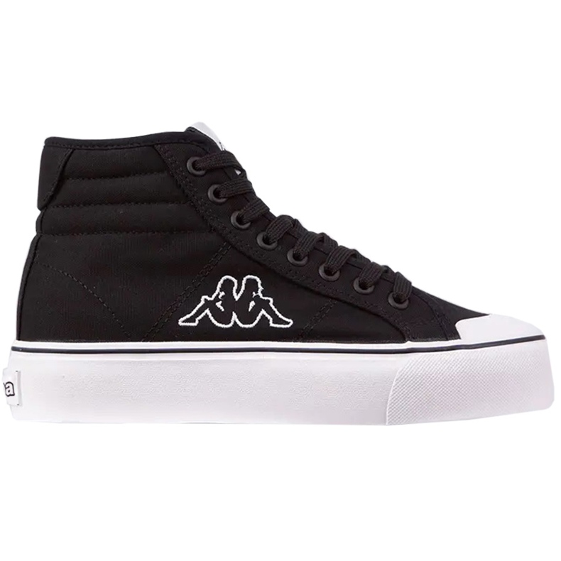 Kappa Boron MId Pf Damenschuhe schwarz und weiß 243161 1110 1