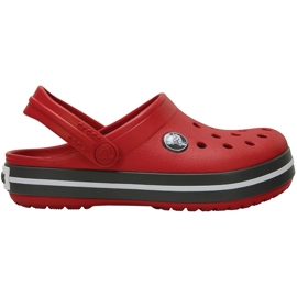 Crocs Kids Crocband Clog Kinderclogs rot-grau 207006 6IB 1