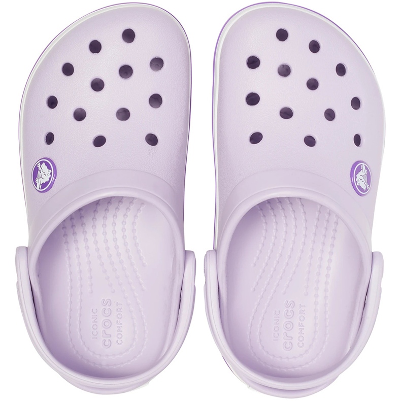 Crocs Kids Kleinkind Crocband Clog Lavendel 207005 5P8 2