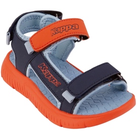Kappa Kana Mf Kindersandalen Orange-Marineblau-Grau 260886MFK 4467 1