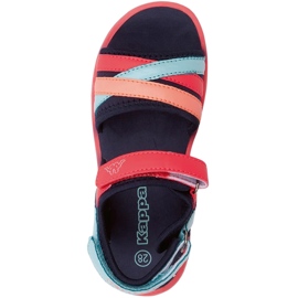 Kappa Kimara K Kindersandalen, Marineblau und Rosa 260863K 6722 2