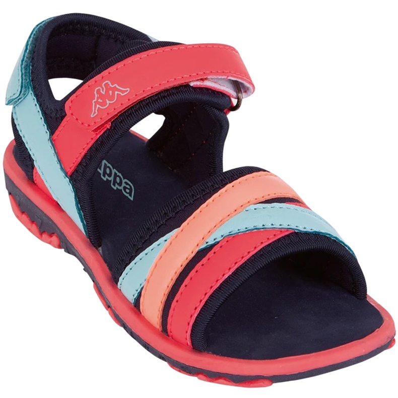 Kappa Kimara K Kindersandalen, Marineblau und Rosa 260863K 6722 1