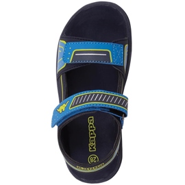 Kappa Paxos Kindersandalen Marineblau und Blau 260864K 6733 2