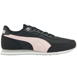 Puma St Runner Essential Schuhe schwarz und rosa 383055 05 1