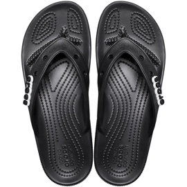 Crocs Classic Flip Flip-Flops schwarz 207713 001 2