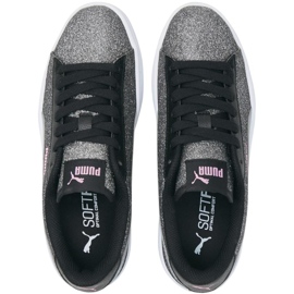 Kinderschuhe Puma Smash v2 Glitz Glam Silber 367377 26 silber- 2