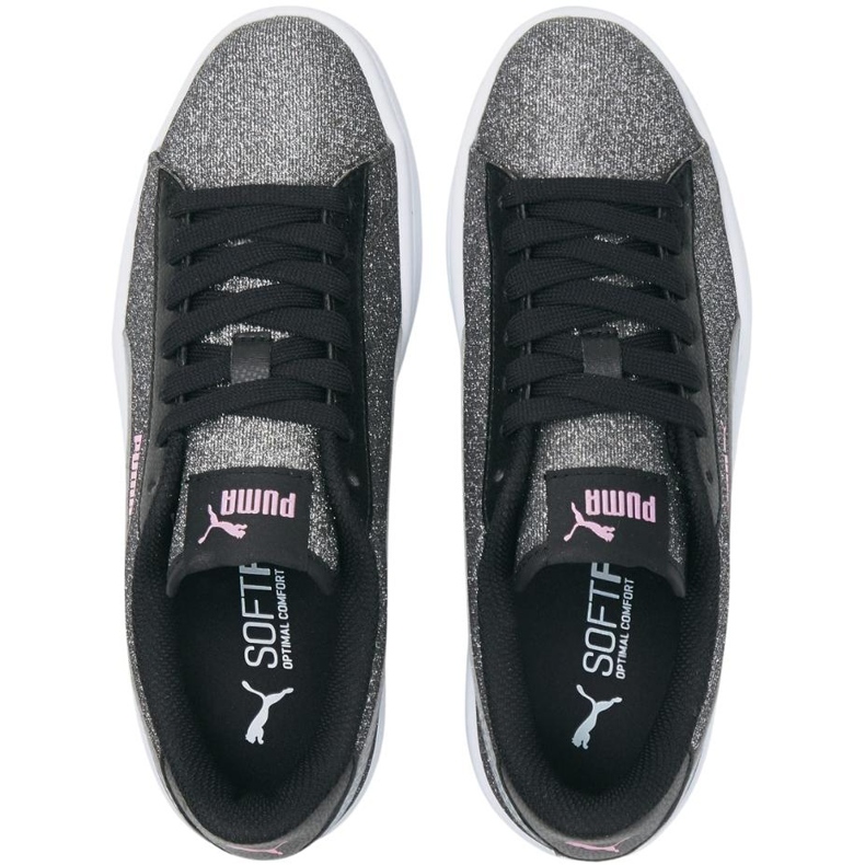 Kinderschuhe Puma Smash v2 Glitz Glam Silber 367377 26 silber- 2