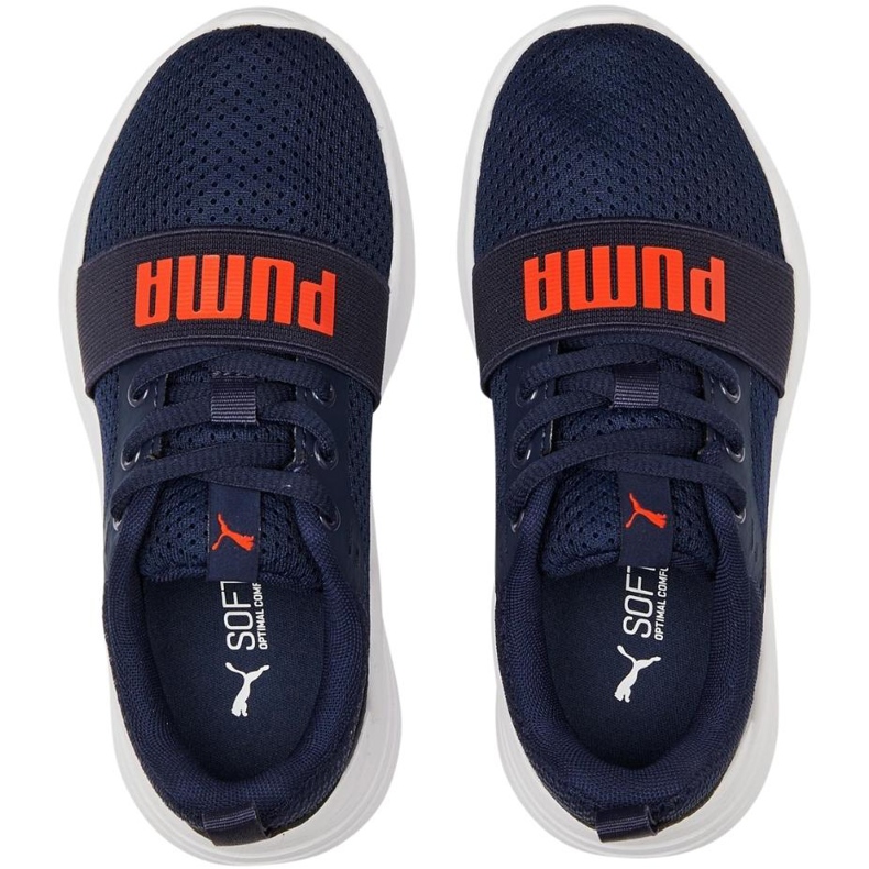 Puma Wired Run Ps Kinderschuhe, Marineblau 374216 21 2