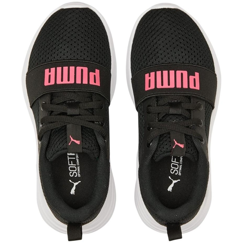 Puma Wired Run Ps Kinderschuhe schwarz 374216 20 2