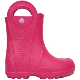 Kinder Gummistiefel Crocs rosa 12803 6X0 1